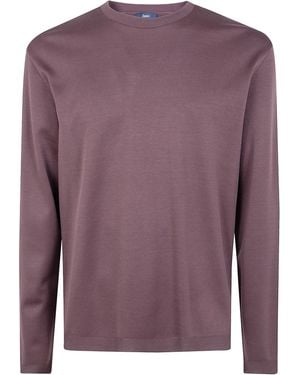 Herno Long Sleeves T-Shirt - Purple