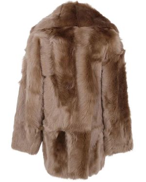 Blancha "Toscana Shearling" Jacket - Brown