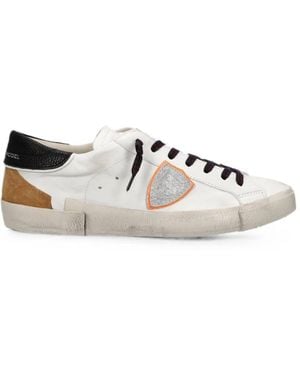 Philippe Model Sneakers Vintage Mix "Prsx" - White