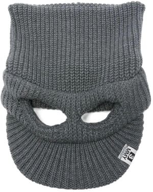 Maison Mihara Yasuhiro Knit Cat Ears Cap - Grey
