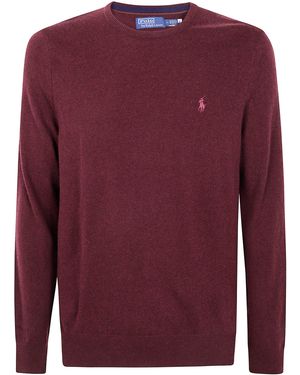 Polo Ralph Lauren Long Sleeve Pullover - Red