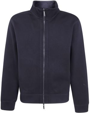 Emporio Armani Sweatshirt Full Zip Beauty" - Blue