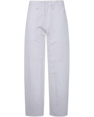 Y's Yohji Yamamoto Work Trousers - Metallic