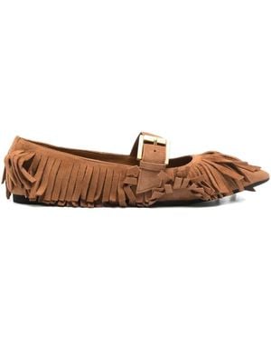 N°21 Scarpe Ballerina - Marrone