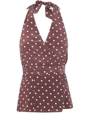 P.A.R.O.S.H. P. A.R. O.S. H. "Sbillo" Mini Dress - Red