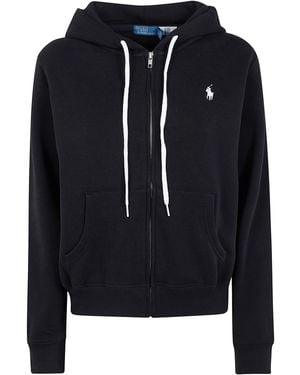 Polo Ralph Lauren Sweatshirt Hooded "Polo" - Black