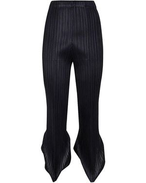 Pleats Please Issey Miyake Thicker Bottoms 2 Pants - Blue