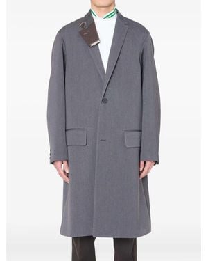 Kolor "Coat 06" Long Classic Coat - Gray