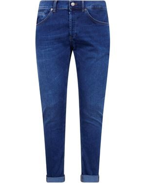 Dondup 5 Pockets Stretch Skinny "George" Coolmax Jeans - Blue