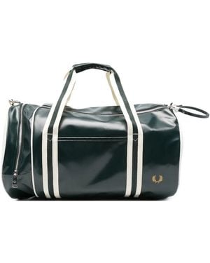 Fred Perry Classic Barrel Bag - Grey