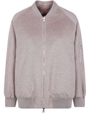 VALENTINI 1972 Reversible Bomber Jacket Reversable Bomber Jacket - Natural