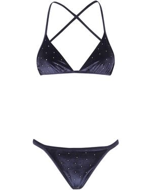 Balmain Bikini Triangle "Balmain" - Blue