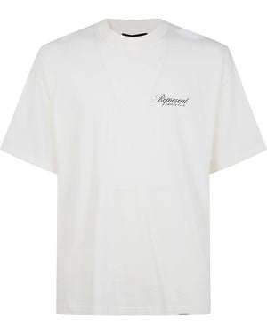Represent Owners Club Script T-Shirt - White