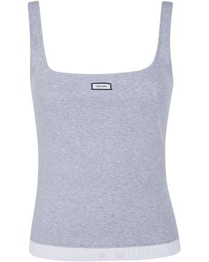 Entire studios "Lounge" Tank - Grey