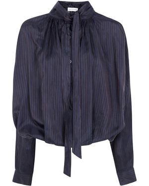 Dries Van Noten Camicia Stripe "Cenvy" - Blu