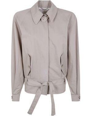 Magda Butrym Belted Jacket - Grey