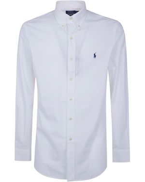 Polo Ralph Lauren Shirt Long Sleeve "Sport Shirt" - White