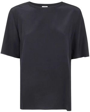 JOSEPH "New Rubin" Top Silk Crepe - Black