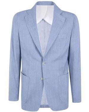 Barba Napoli "Bactive Mono" Jacket - Blue