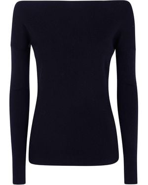 P.A.R.O.S.H. P. A.R. O.S. H. Jumper Wool "D541501.Long" - Blue