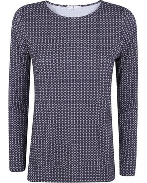 Whyci T-Shirt Girocollo "Wh0635" - Blu
