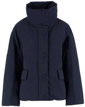 Aspesi "Spumina" Croped Jacket - Blue