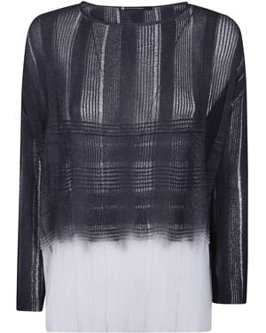 Pierantoniogaspari Funded Crepe Pull - Blue