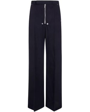 Rick Owens "Tailored Wide Belas" Trousers - Black