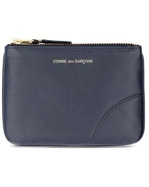 Comme des Garçons "Classic Leather Line 145X105 Mm" Wallet - Blue