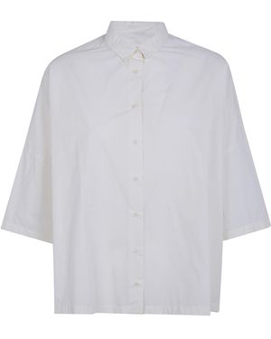 A PUNTO B Light Cotton Shirt - Bianco