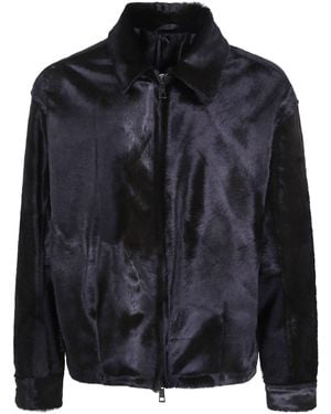 Giorgio Brato Jacket Horse Hair "Horse Hair Jacket" - Black