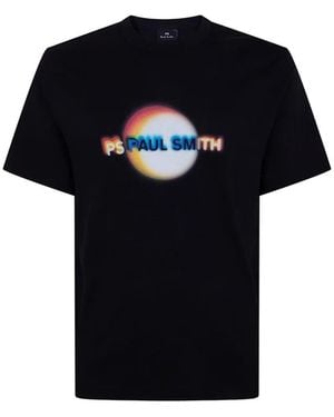 Paul Smith Casual Fit T Shirt "Eclipse" - Black