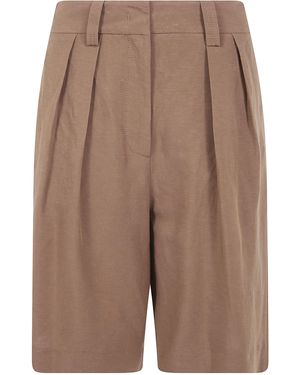 DR. HOPE Bermuda Trousers - Brown