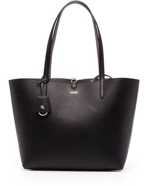 Ralph Lauren Rvrsble Tote Medium Tote Bag - Black