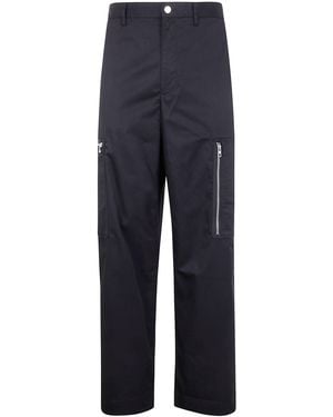 Michael Kors Ctn Tech Zip Cargo Pant - Blue