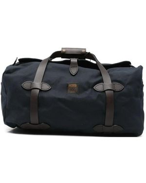 Filson Duffle Small Luggage Twill Bag - Black