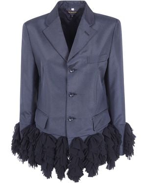 Comme des Garçons Giacca Blazer "Tropycal Classic" - Blu