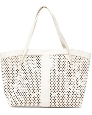 Twinset Tote Bag - White