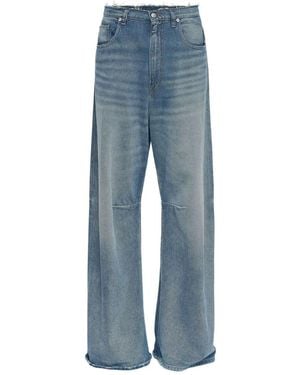 MM6 by Maison Martin Margiela Pantaloni 5 Tasche - Blu