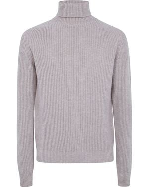 Cruna Jumper Turtleneck "Ginza" - Grey