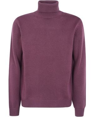Nuur Jumper Long Sleeves "Turtle Neck" - Purple