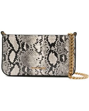 MICHAEL Michael Kors Zoey Small Xbody Pouchette - White
