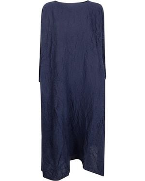 Daniela Gregis Spicchi Midi Dress - Blue