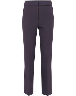 Peserico Trousers Flared Crop Trousers - Blue