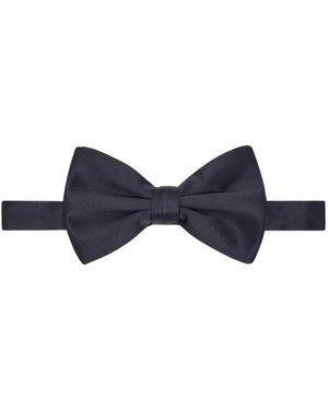 Giorgio Armani Cravatta Nera Classic Tie - Nero