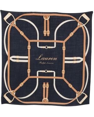 Ralph Lauren Scarf Large Square - Blue
