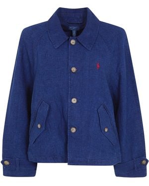 Polo Ralph Lauren Woven Windbreaker Jacket - Blue