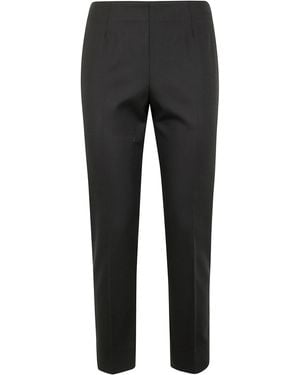 Peserico Cropped Tailored Pants - Black