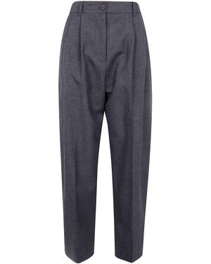 Studio Nicholson "Acuna" Double Pleat Front Pant - Blue