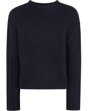 Rick Owens Jumper Round Neck "Ru02F4631.Kwsse 09" - Blue